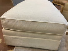 Load image into Gallery viewer, Large Upholstered  Storage Ottoman on Wheels
