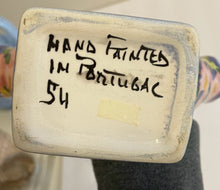 Load image into Gallery viewer, Hand Painted Finger Vase from Portugal
