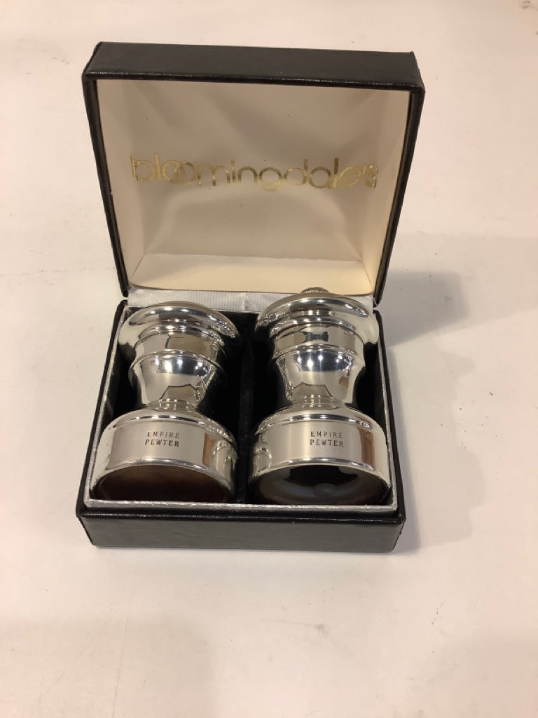 Salt & Pepper Shakers from Empire Pewter