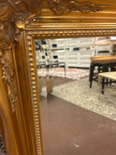 Load image into Gallery viewer, Ornate Gold Framed Beveled Mirror
