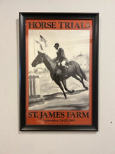 Load image into Gallery viewer, Framed &quot;Horse Trials&quot; at St. James Farm
