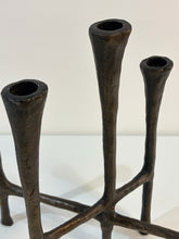 Load image into Gallery viewer, Brutalist Style 5 Candleholder from Crate &amp; Barrel

