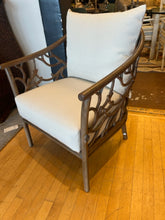 Load image into Gallery viewer, Bosco Armchair with Light Driftwood Finish &amp; Linen Cushions
