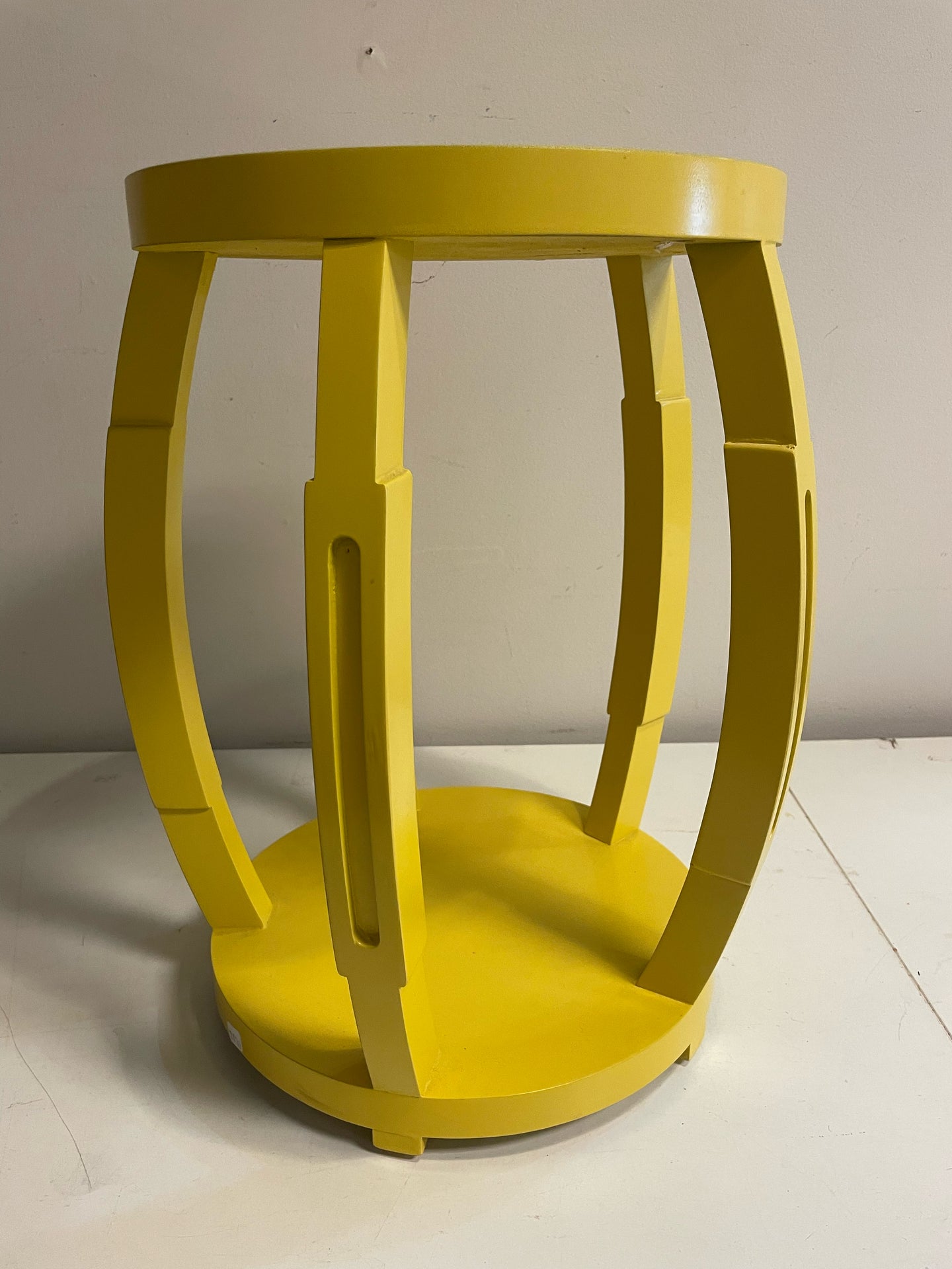 MCM Yellow Side Table
