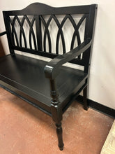 Load image into Gallery viewer, Black Entry Bench
