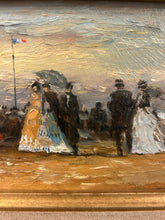 Load image into Gallery viewer, Vintage Seaside Impressionist Oil Painting (I), signed
