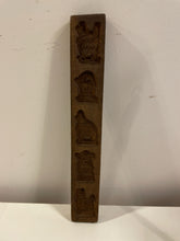 Load image into Gallery viewer, Vintage Carved Wood Dutch Cookie Mold
