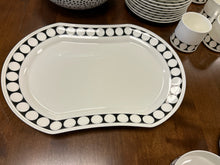 Load image into Gallery viewer, Incomplete Set of Mikasa Black and White Bone China
