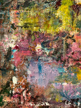Load image into Gallery viewer, Original Acrylic Abstract in Pinks and Purples, by Susan Dienhart, signed
