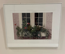 Load image into Gallery viewer, Framed Photograph of Floral Window Box by Tony Casper, signed &amp; numbered
