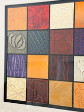 Load image into Gallery viewer, Framed Mixed Media Art "Matrix 152G" by Oluf Nielsen, signed
