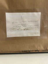 Load image into Gallery viewer, Midwestern Haiku Mixed Media Collage 2018 by Pamela Staker, signed on back
