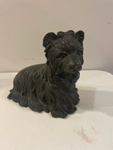 Load image into Gallery viewer, Cast Iron Bronze Yorkshire Terrier
