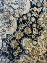 Load image into Gallery viewer, Black &amp; Tan Oriental Rug
