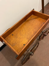 Load image into Gallery viewer, Vintage Wood Wagon
