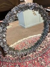 Load image into Gallery viewer, Round Metal Rose Mirror from Pottery Barn
