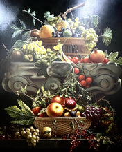 Load image into Gallery viewer, Fruit Still Life Canvas Reproduction with Ornate Gold  Frame
