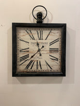 Load image into Gallery viewer, Metal Wall Clock &quot;Dupont &amp; Allardet&quot; Paris
