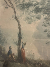 Load image into Gallery viewer, Framed Print "Souvenir de Mortefontaine" by Jean Baptiste-Camille Corot
