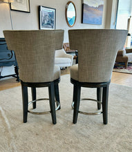 Load image into Gallery viewer, Pair of Swivel Walden Counter Stools from  Wesley Hall Furniture
