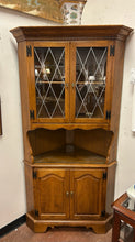 Load image into Gallery viewer, Glass Front Corner Cabinet
