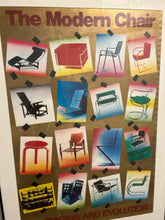 Load image into Gallery viewer, Framed Poster &quot;The Modern Chair&quot; Designed by John van Hamersveld
