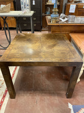 Load image into Gallery viewer, Square Burlwood Occasional Table
