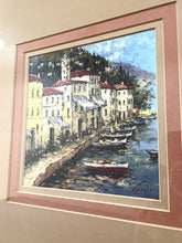 Load image into Gallery viewer, Framed Print "Port to Lucca" by Valenti
