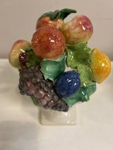 Load image into Gallery viewer, Two Piece Porcelain Fruit Topiary,  made in Italy
