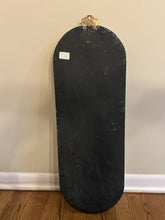 Load image into Gallery viewer, Vintage Asian Black Lacquer Wood Wall Panel with  Raised Mother of Pearl Inlay Landscape Scene  (II)
