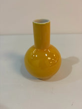 Load image into Gallery viewer, Small Yellow Bud Vase
