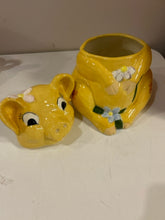 Load image into Gallery viewer, Vintage Yellow Pig Cookie Jar
