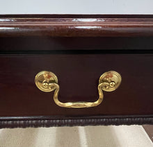 Load image into Gallery viewer, Pair of Mahogany End Tables with Claw Feet from Thomasville
