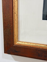 Load image into Gallery viewer, Framed Mixed Media Art "Matrix 152G" by Oluf Nielsen, signed
