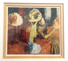 Load image into Gallery viewer, Framed Print "The Millinery Shop" by Edgar Degas
