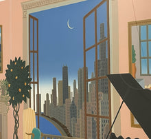 Load image into Gallery viewer, Framed Serigraph, &quot;Lake Shore Drive&quot; by Thomas McKnight, signed &amp; numbered
