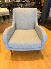 Load image into Gallery viewer, Sebastian Chair in Graphite Upholstery from West Elm
