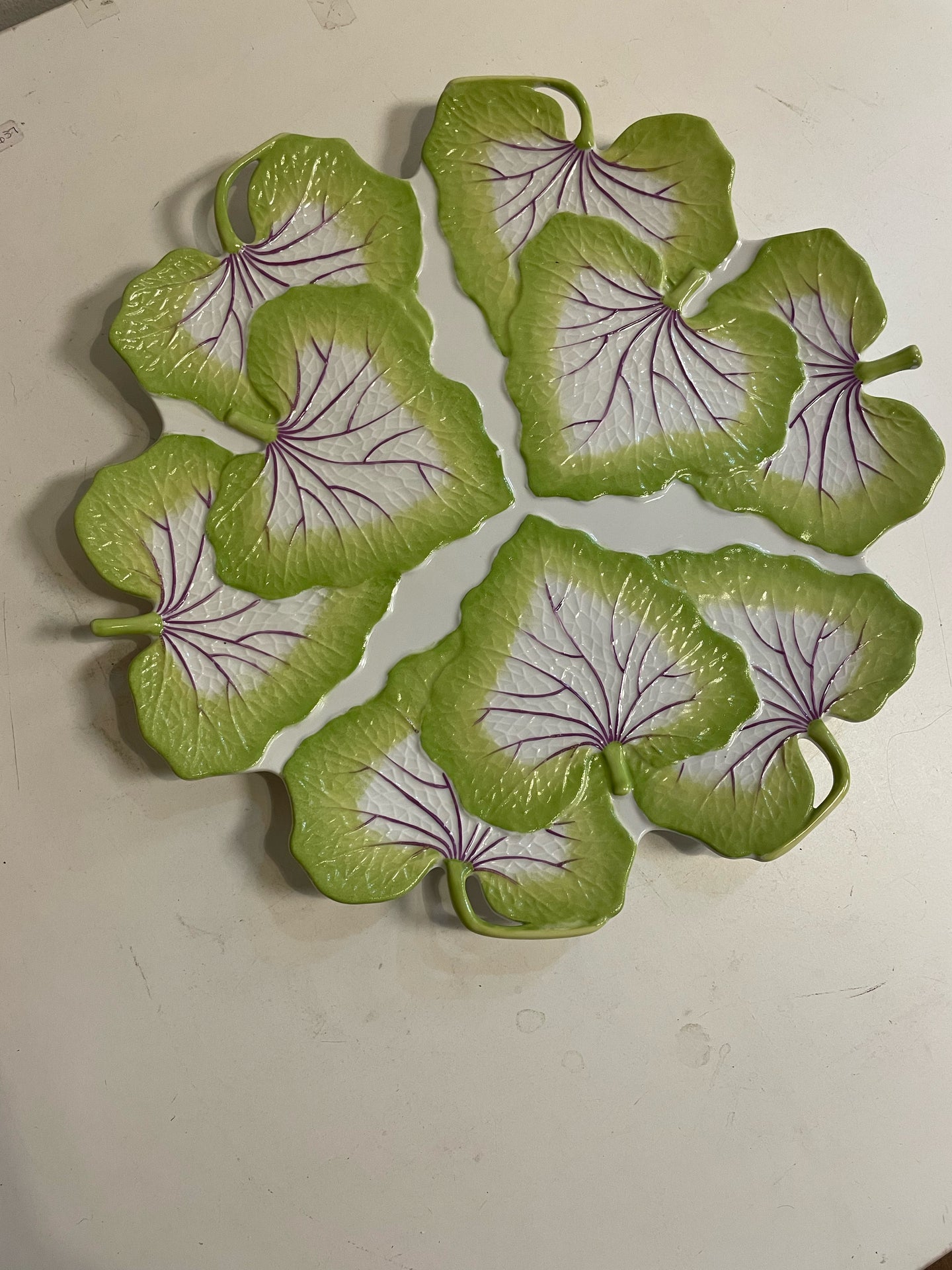 Medium Lily Pad Plate from Williamsburg Global Views