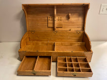 Load image into Gallery viewer, Hand Crafted Wood Tool Box
