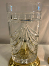 Load image into Gallery viewer, Pair of Overture Crystal &amp; Brass Table Lamps from Waterford
