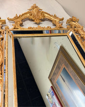 Load image into Gallery viewer, Vintage Gold Gilt Mirror from LaBarge made in Italy
