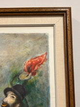 Load image into Gallery viewer, Framed Color Lithograph &quot;The Dance&quot; by Issachar Ber Ryback, signed &amp; numbered
