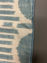 Load image into Gallery viewer, Brand New Pair of Linen Pillow Covers in Thibaut Mesa Ikat Fabric
