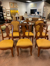 Load image into Gallery viewer, Two Arm &amp; Four Side Queen Anne Dining Chairs from Thomasville Furniture
