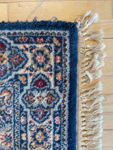 Load image into Gallery viewer, Vintage Blue, Red and Cream  Rug
