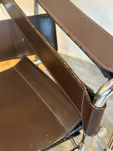 Load image into Gallery viewer, Reproduction Brown &amp; Chrome Wassily Chair
