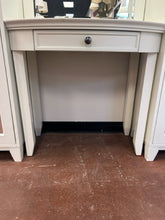 Load image into Gallery viewer, White Hampton Vanity  Desk &amp; Mirror, Two Mirrored Towers with  Interior Drawers and Shelves from Pottery Barn
