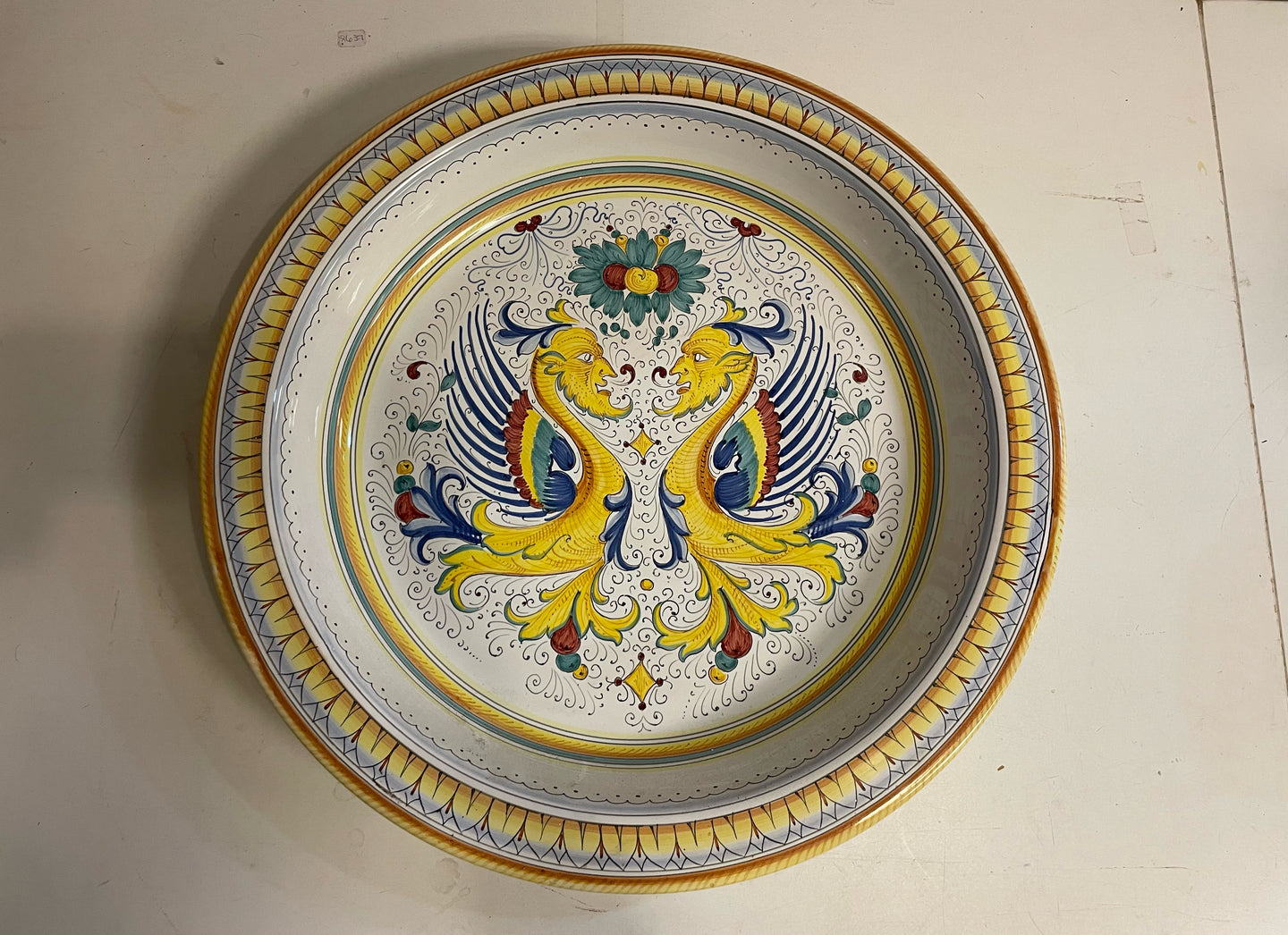 Shallow Serving Bowl from Deruta, Italy