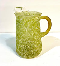 Load image into Gallery viewer, Vintage MCM Glass Spaghetti String Pitcher
