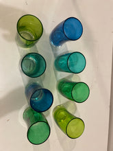 Load image into Gallery viewer, Eight Handmade Colorful  Glasses made in Germany
